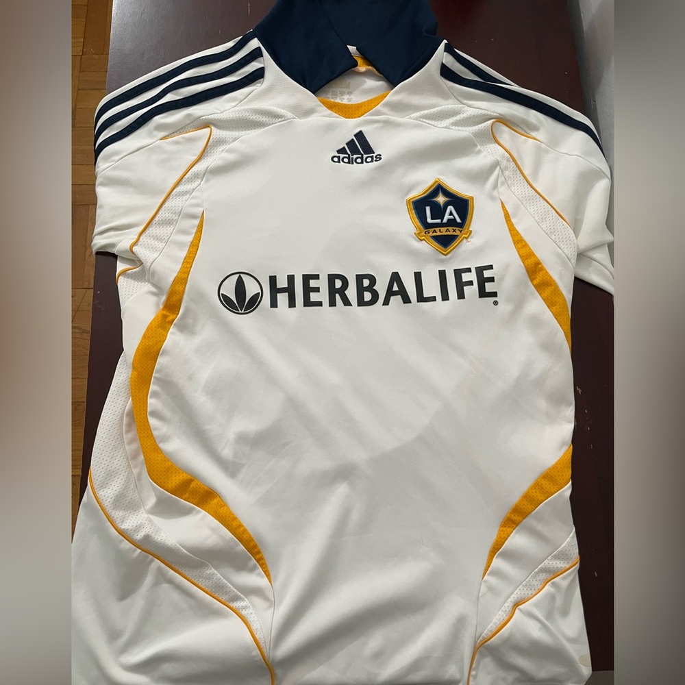 LA Galaxy long sleeve David Beckham jersey